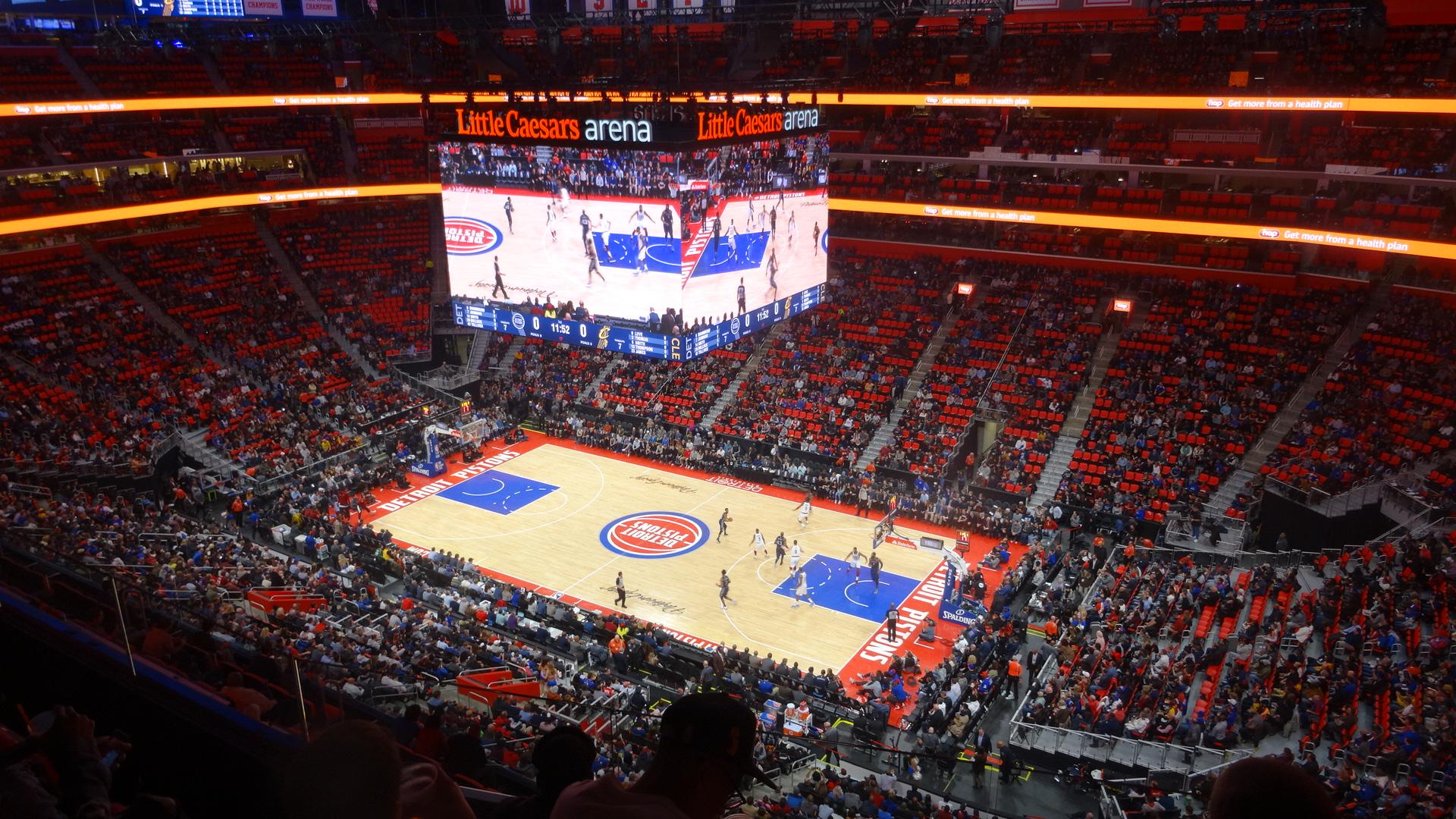 Oklahoma City Thunder at Detroit Pistons