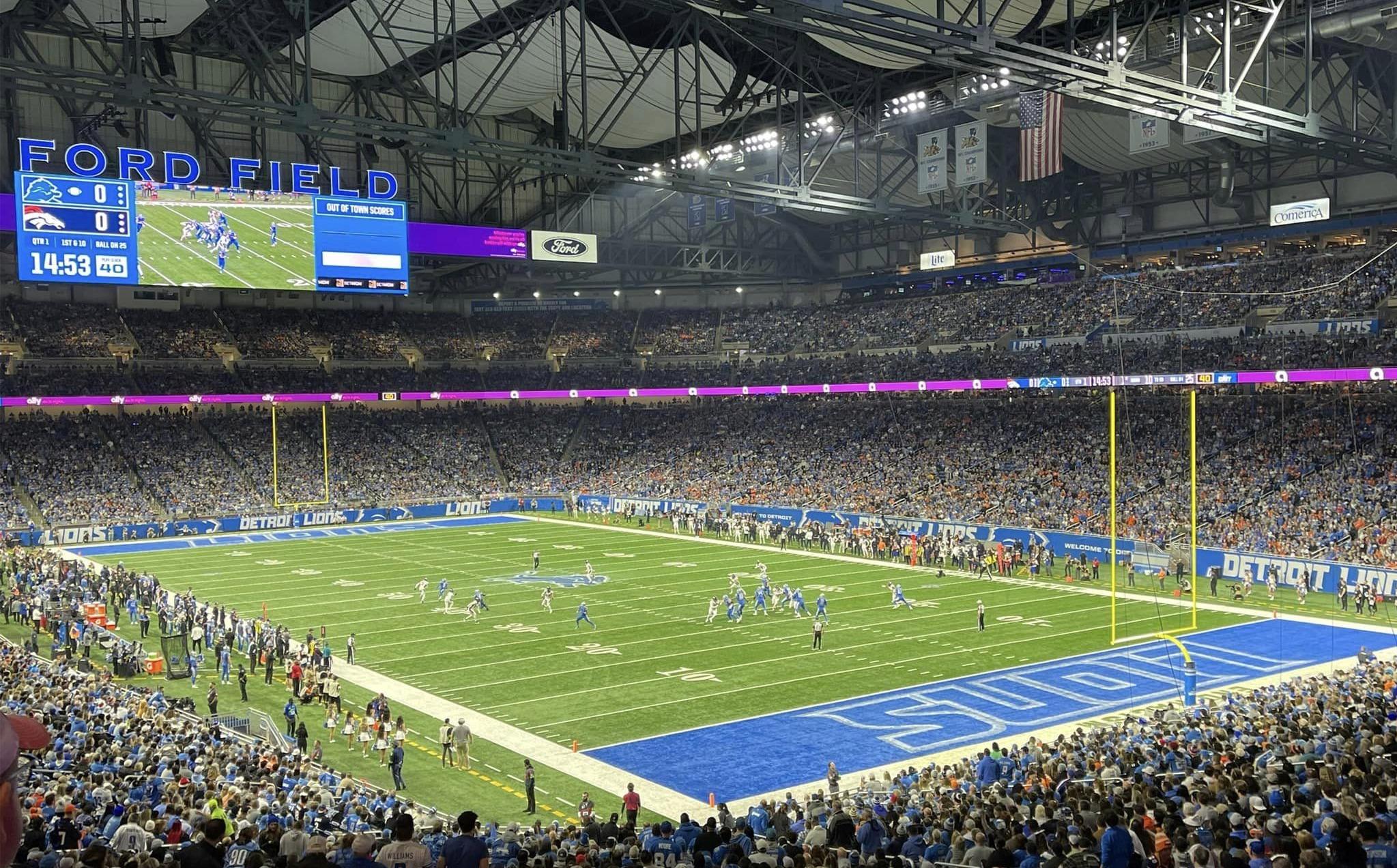 Chicago Bears at Detroit Lions